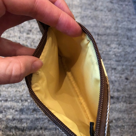 Coach brown stripe heritage wristlet - Picture 6 of 6